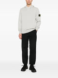 Stone Island 6100062 organic cotton fleece sweatshirt