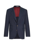 Brunello Cucinelli virgin wool flannel deconstructed Cavallo blazer