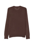 BOSS logo-embroidered wool sweater