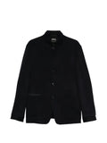 Zegna mandarin-collar patch-pocket jacket