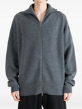 extreme cashmere N°319 cashmere zip-up cardigan