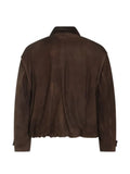 Salvatore Santoro suede leather jacket