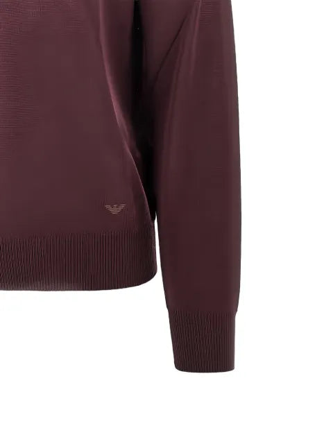 Emporio Armani virgin wool crew-neck sweater