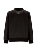 Palm Angels stripe-detail logo-print sweatshirt