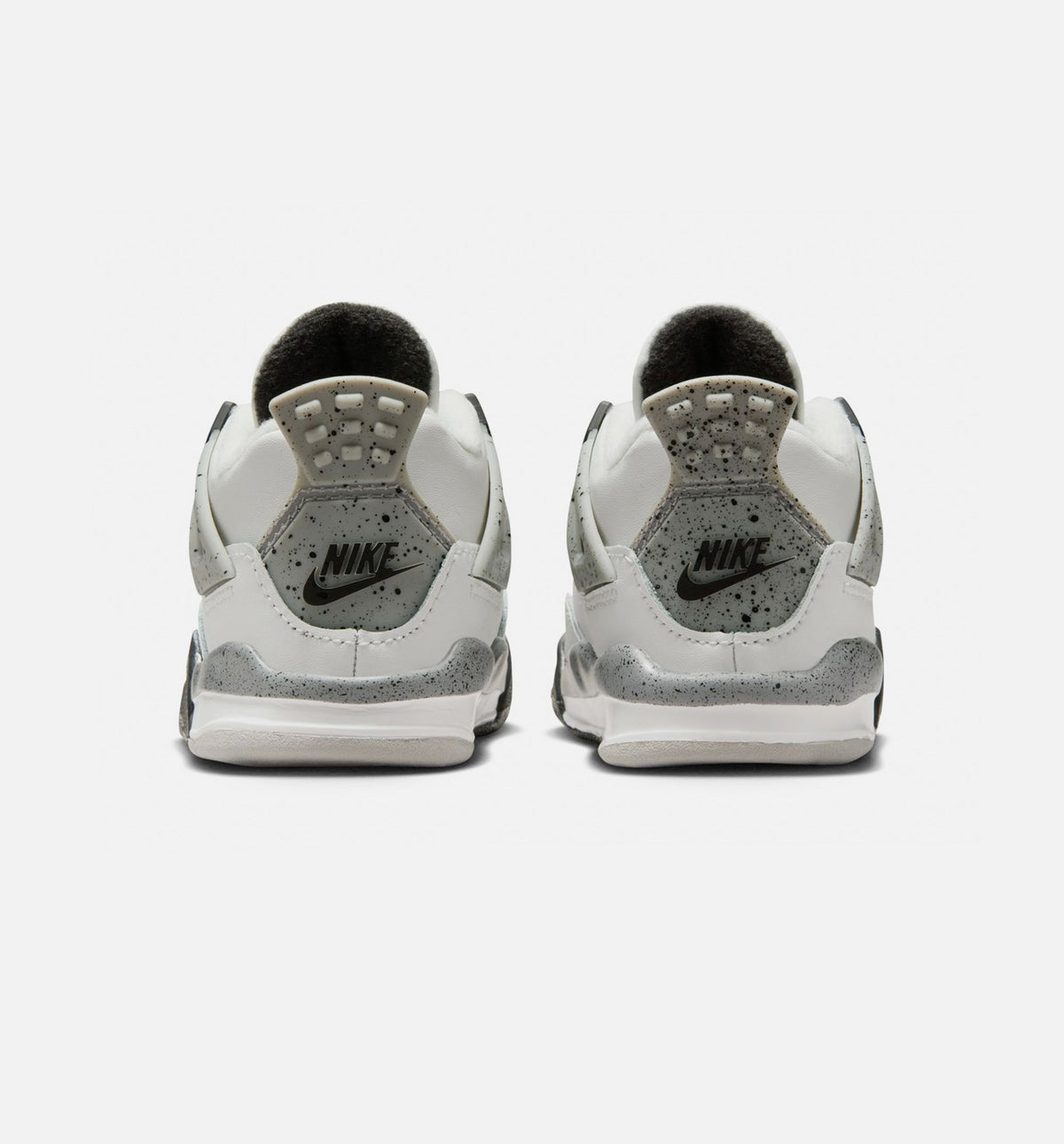 Air Jordan 4 Retro White Cement Infant/Toddler Lifestyle Shoe – Summit White/Fire Red/Cement Grey/Black