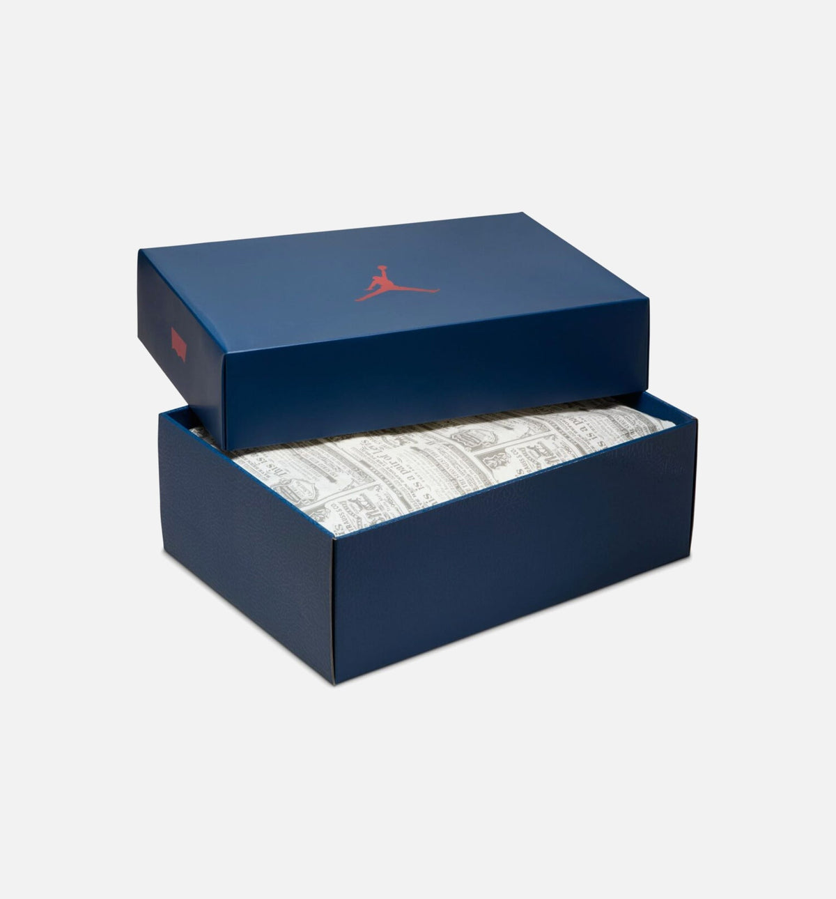 Air Jordan 3 x Levi's Indigo and Gym Red Men's Sneakers - Denim / Black / Sail