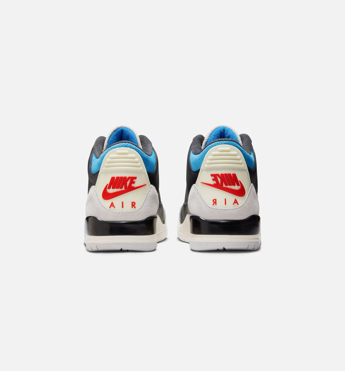 Air Jordan 3 Retro OG Rare Air Men's Lifestyle Shoe – Black/Chile Red/Neutral Grey