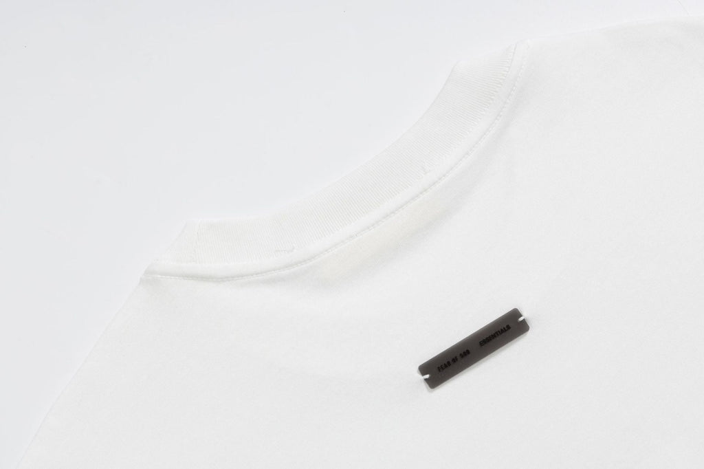 Fear Of God Essentials Signature Script Letter Print Tee Streetwear