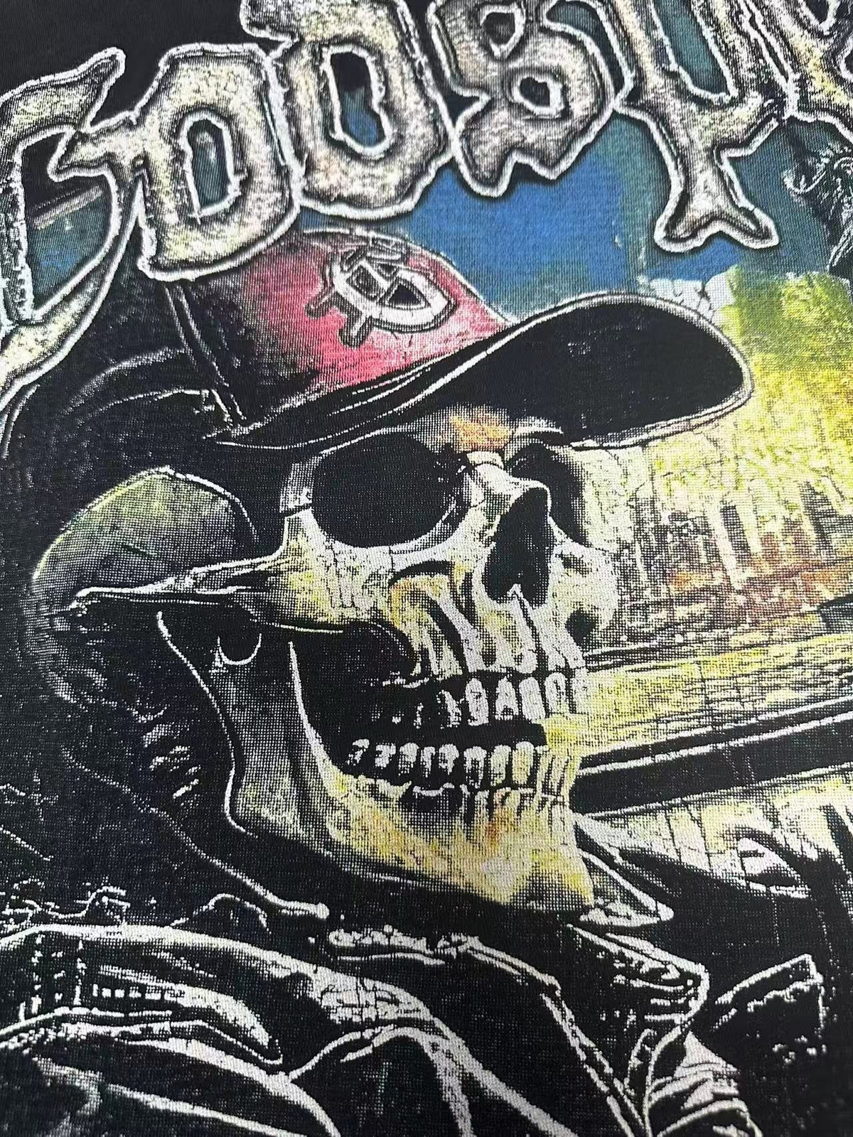 Godspeed Skull City Graphic T-Shirt