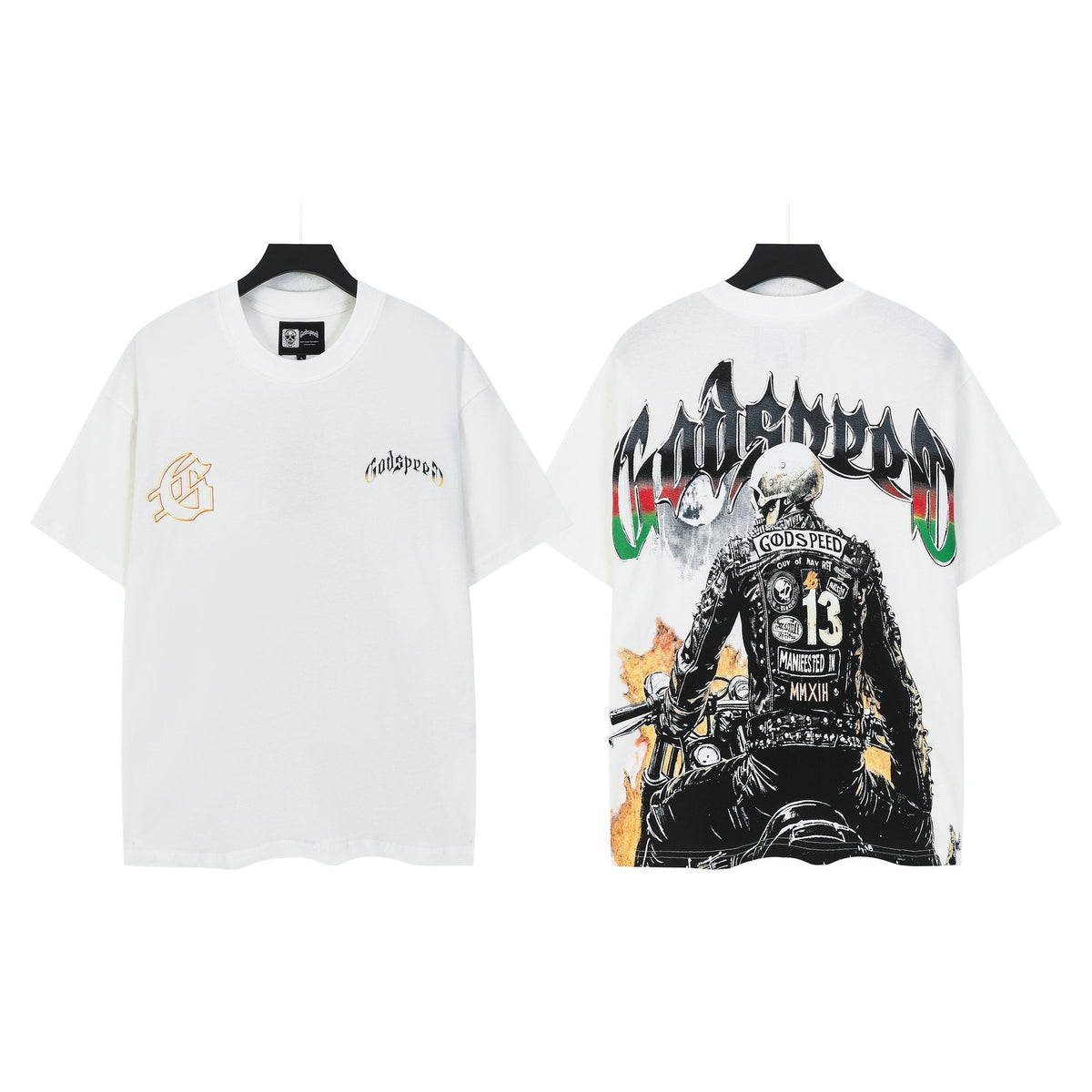 Godspeed Manifested II Biker Graphic T-Shirt