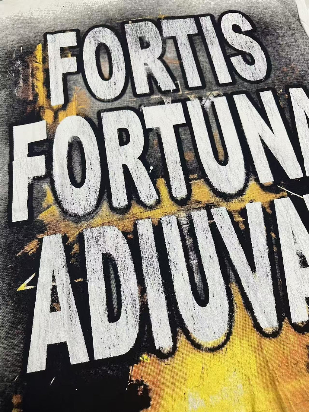 Godspeed Fortis Fortuna Adiuvat Graphic T-Shirt