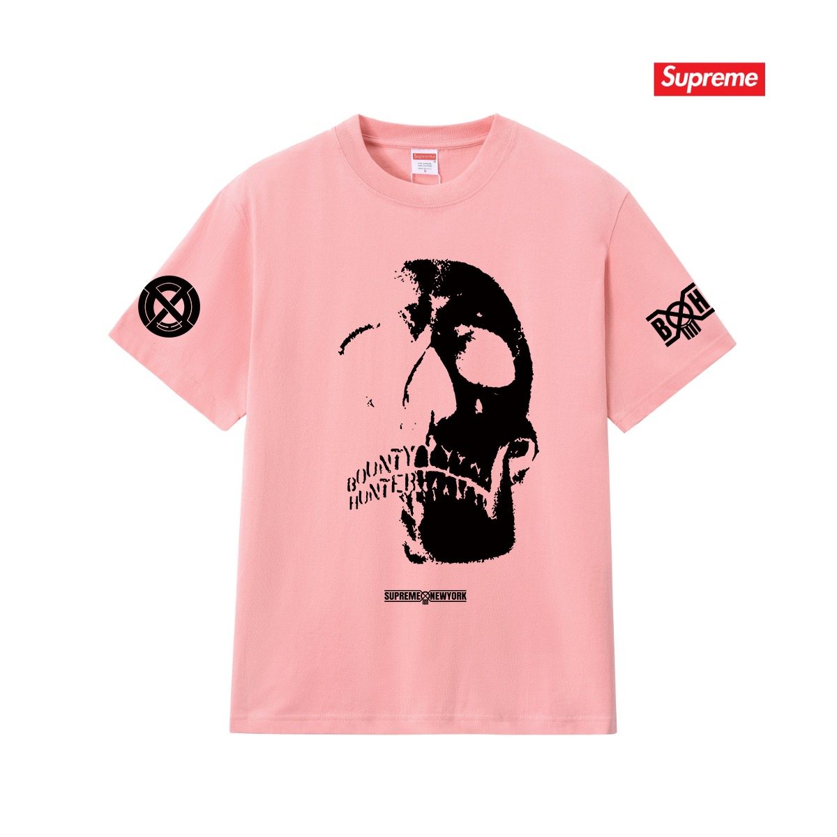 Supreme Skull Graphic Short-Sleeve T-Shirt