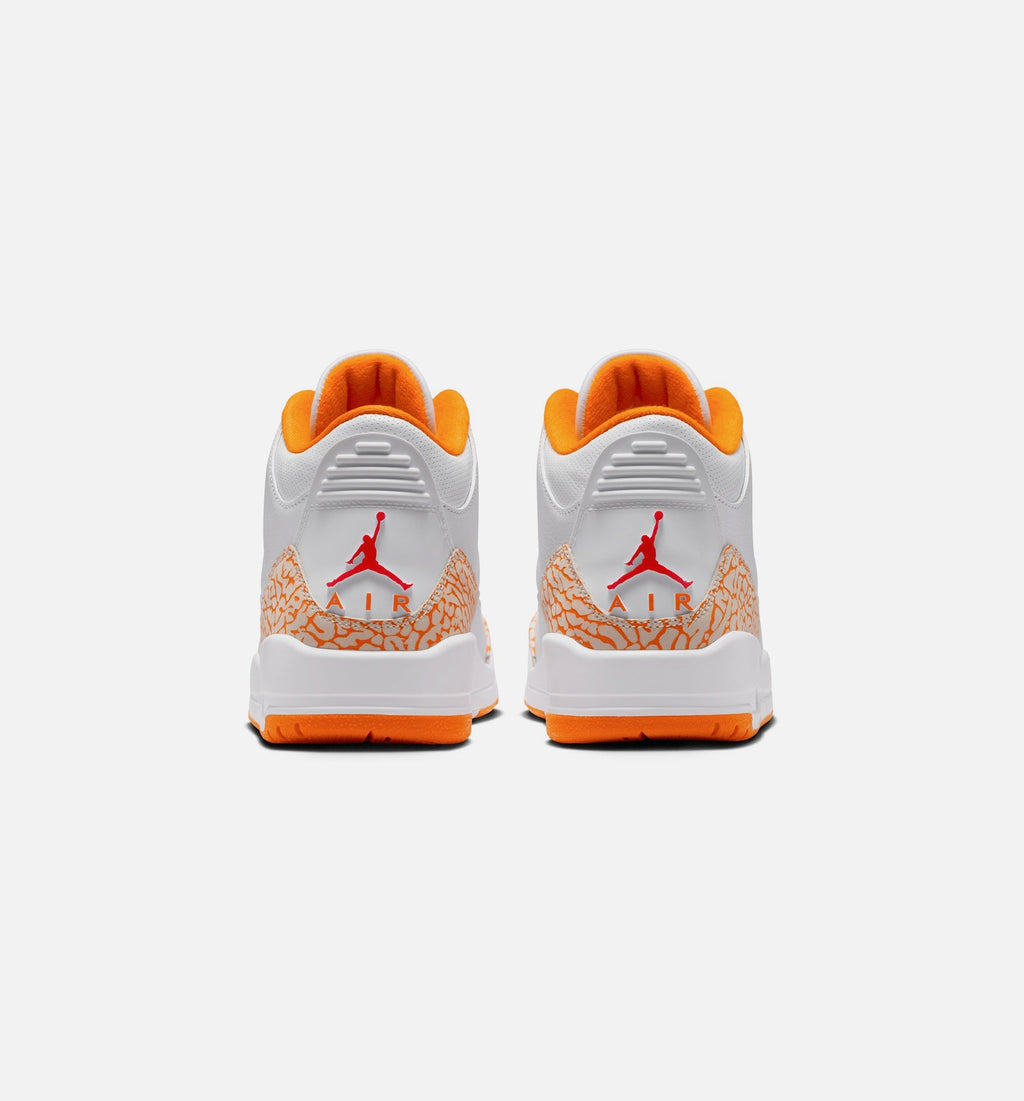 Air Jordan 3 Retro Orange Citrus – Women's Lifestyle Shoe | White/Multicolor