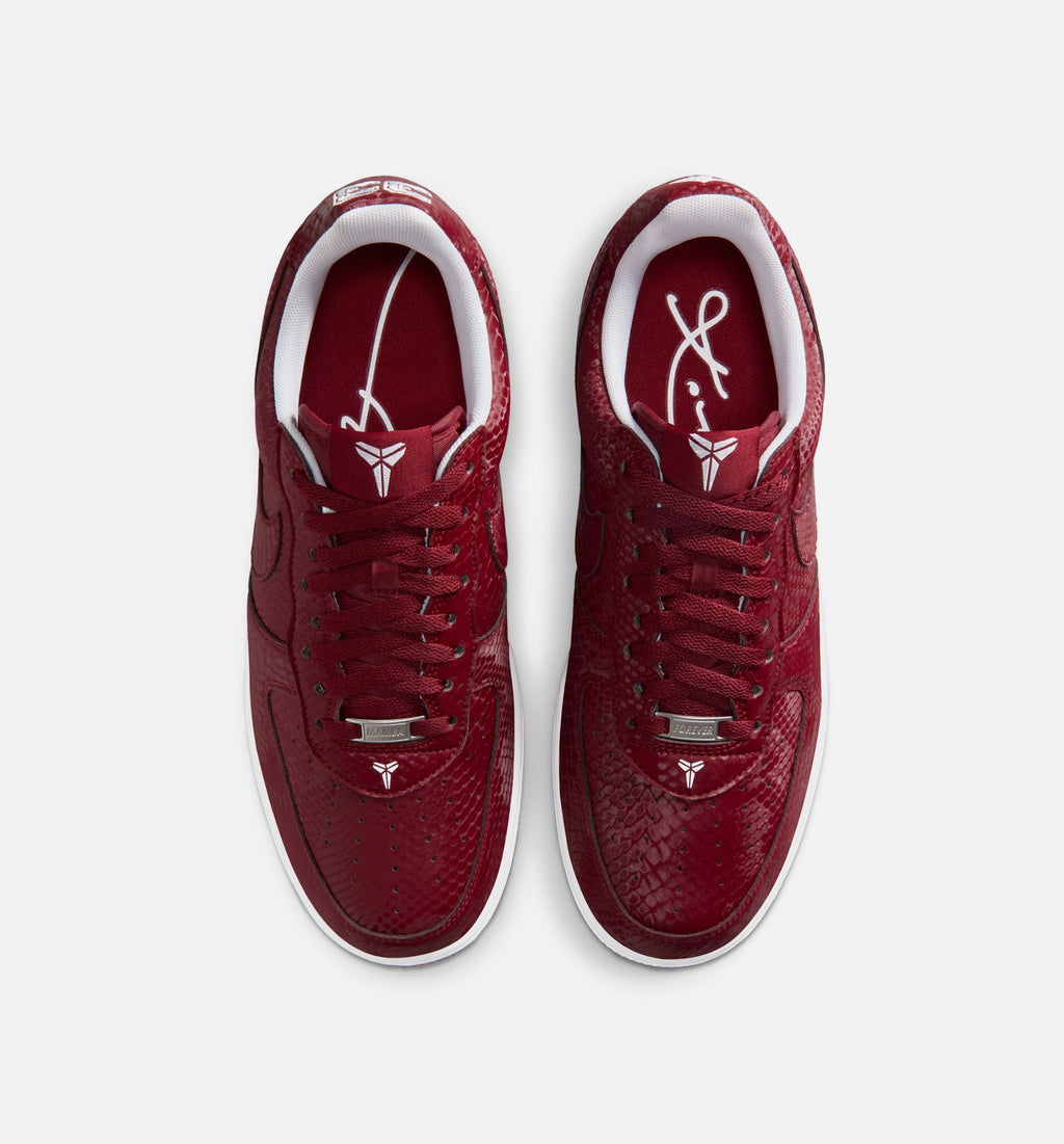 Nike Kobe Air Force 1 Low "Merion" Men's Shoe – Team Red/White