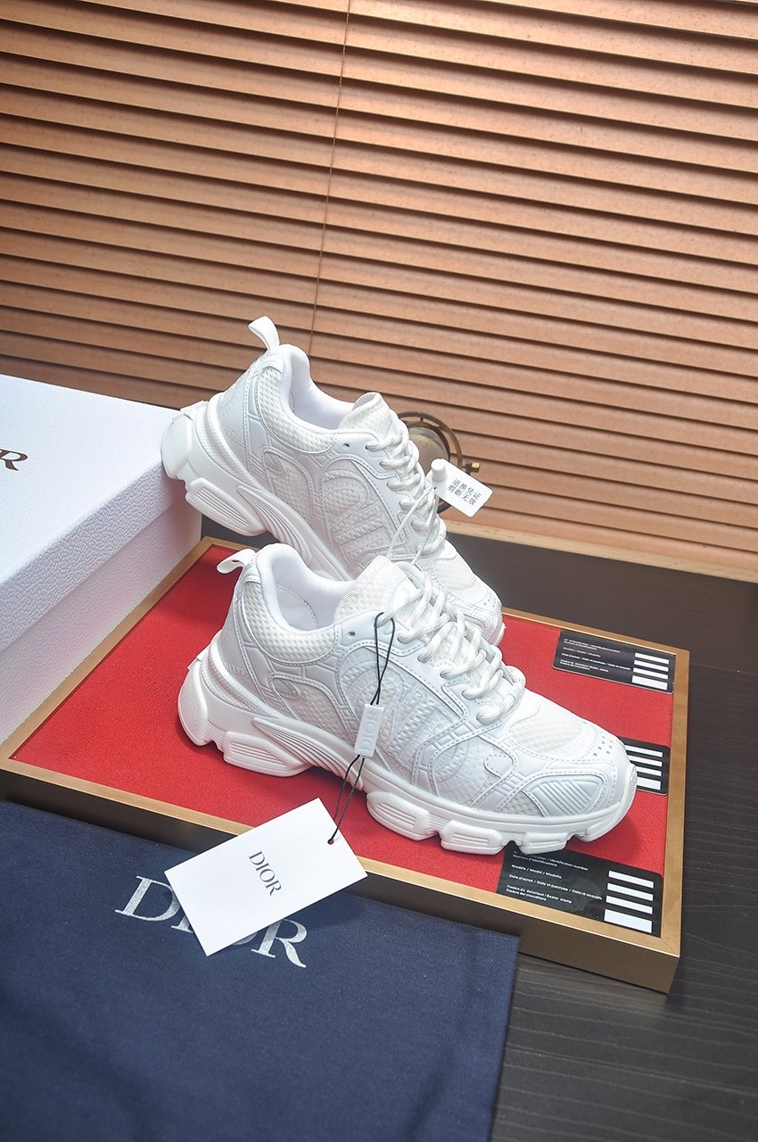 Dior White Couple Sneakers