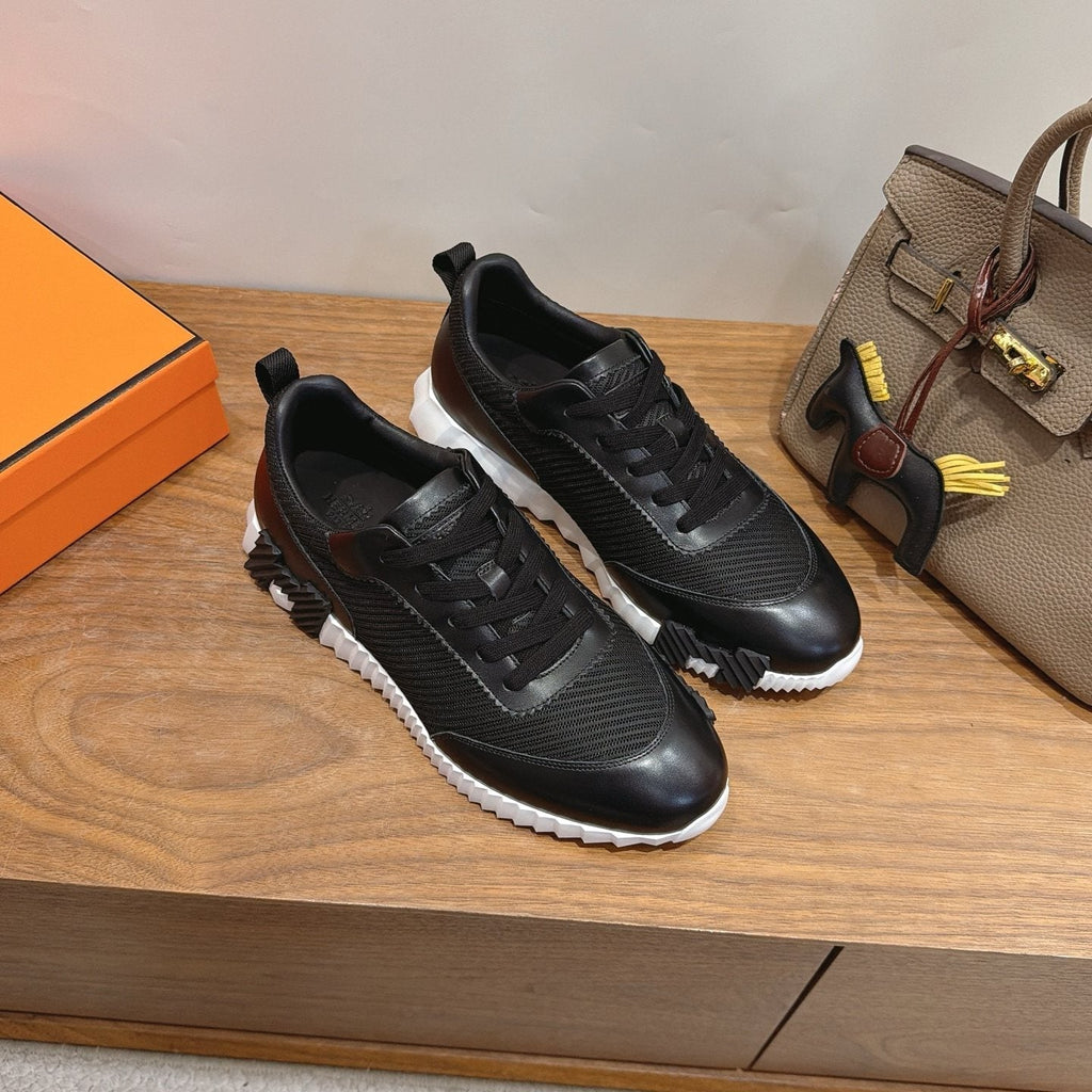 Hermès Lace-Up Sneakers