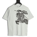 Burberry Equestrian Knight Graphic Short-Sleeve T-Shirt - Off-White